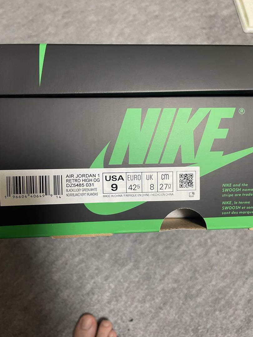 NIKE ナイキ エアジョーダン1 レトロハイOG セルティックス 27センチ