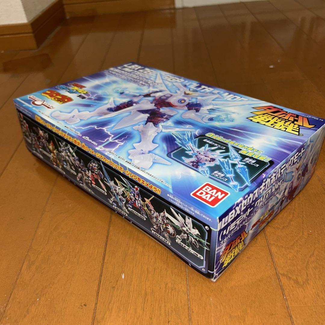 【一部組み立て済】LBXゼウス ギガボルテックモード(リミテッドクリアVer.)