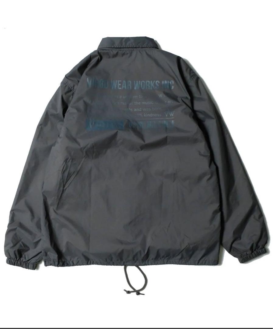 ジャケット・アウター SOUVENIR COACH JKT / CHARCOAL 3(L) 3L COACH JACKET BLACK | FUDGE UP NOTHING