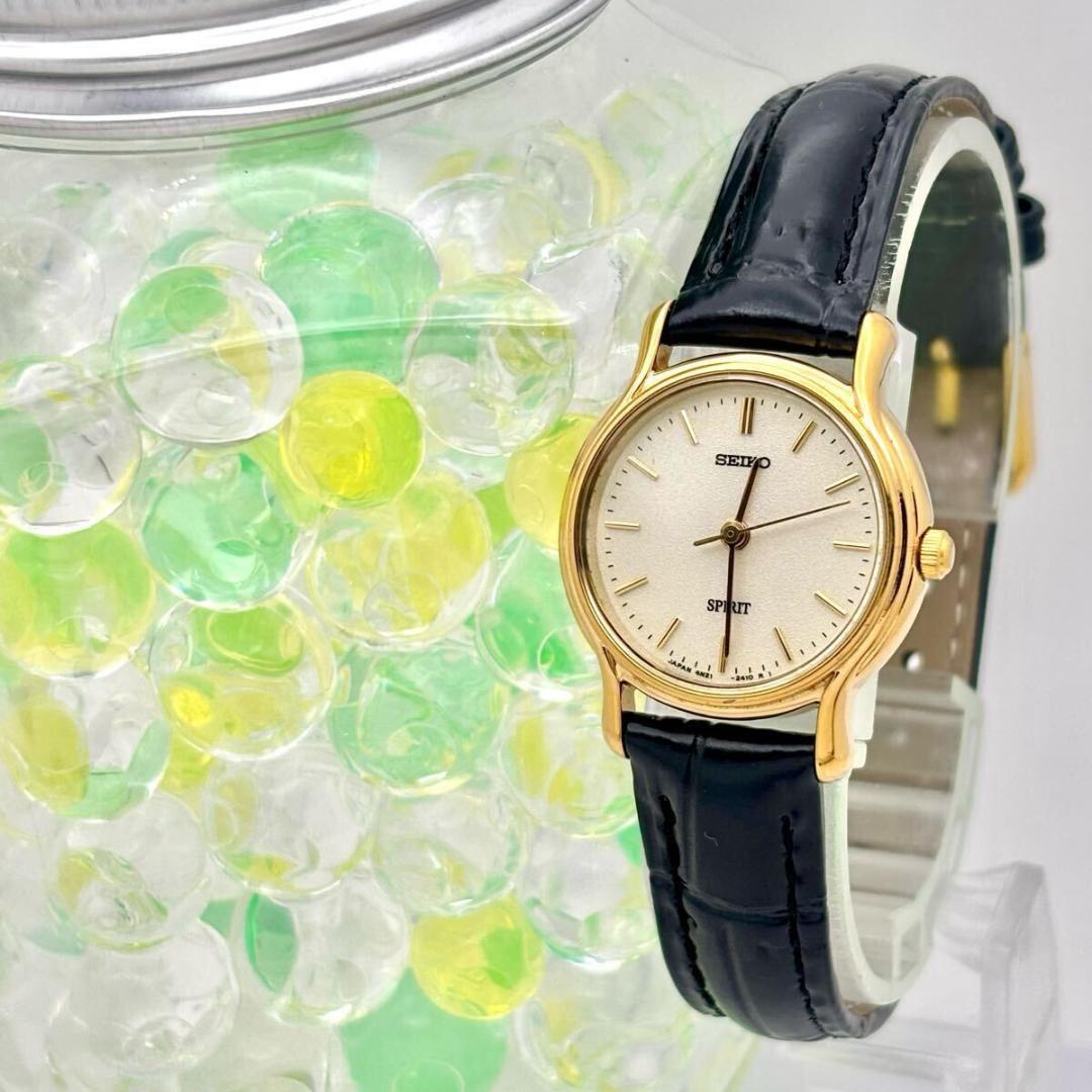 美品 新品電池 SEIKO WIRED カットガラス ドレス レディース 腕時計 新品電池】 SEIKO SPIRIT レディース 腕時計 ドレス 新品ベルト