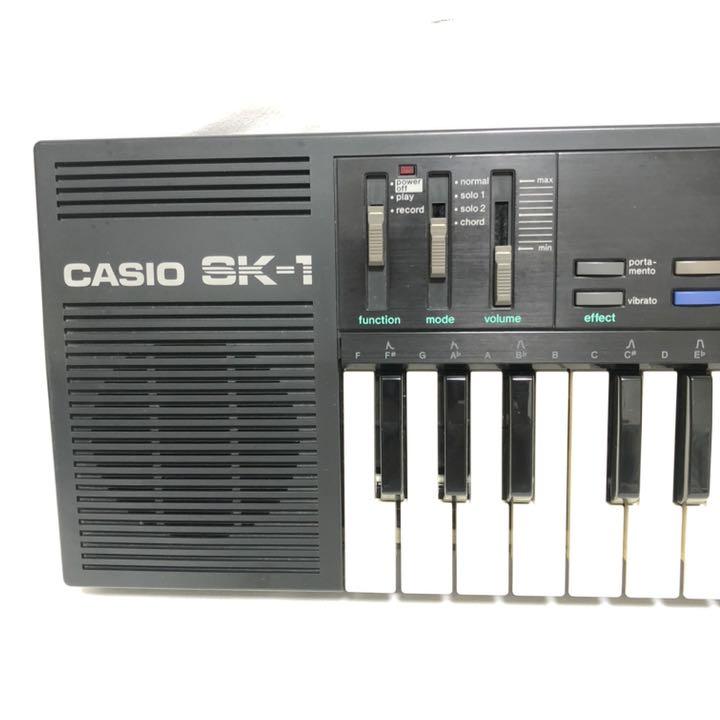 元箱☆取説付属】CASIO サンプリングキーボード SK-1 Keyboard