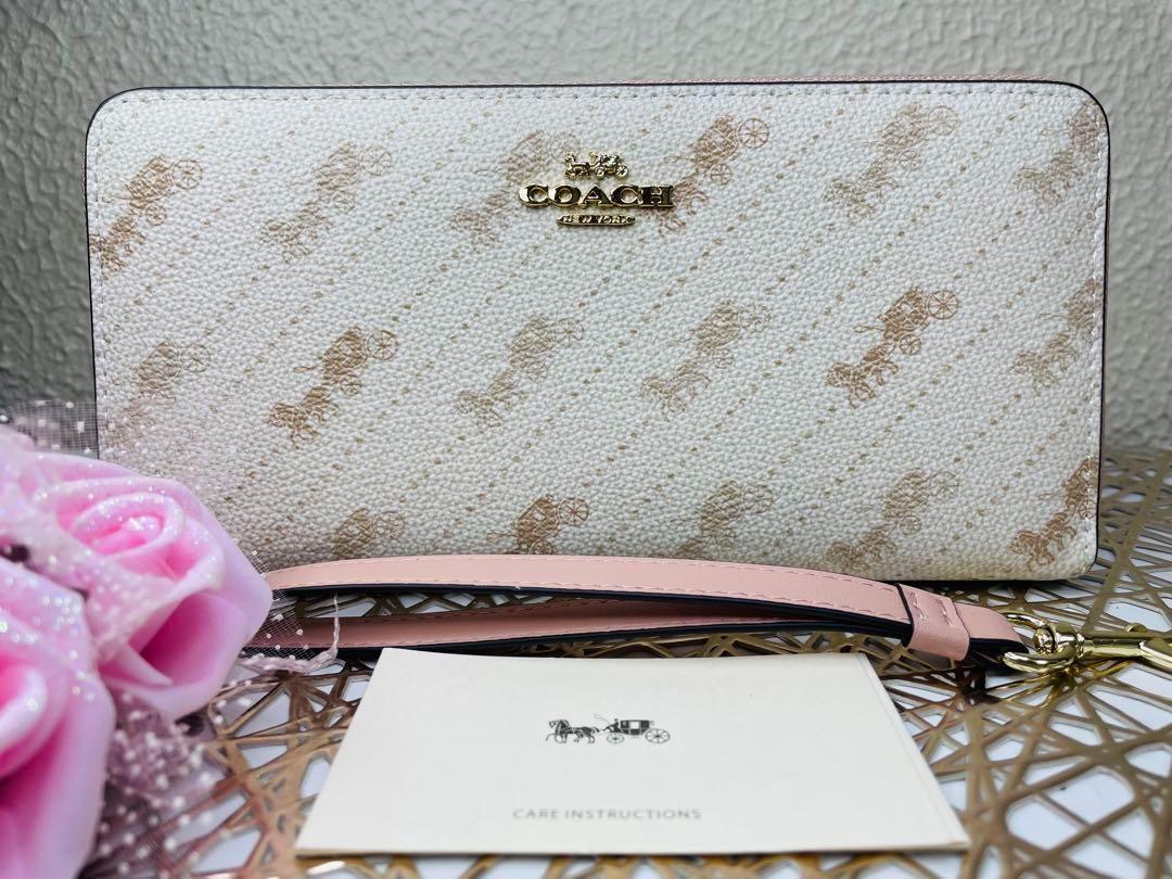 コーチ長財布COACH長財布　色新商品ホワイトとベージュ