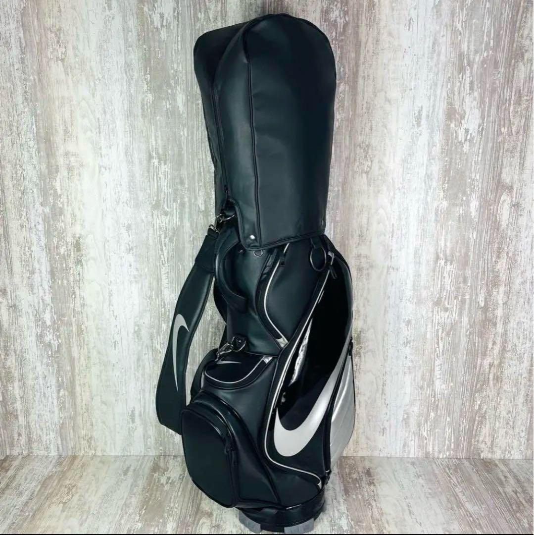 NIKE ナイキ　ASIAアジア　エナメル　カート ゴルフキャディバッグ　9型 Nike Extreme Sport スタンド式ゴルフバッグ、キャディーバック