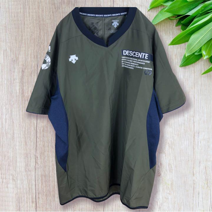 満点の DESCENTE デサント Tシャツ ナイロンウェア サッカー カーキ L www.tricostura.com.br 満点の DESCENTE デサント Tシャツ ナイロンウェア サッカー カーキ L www.tricostura.com.br