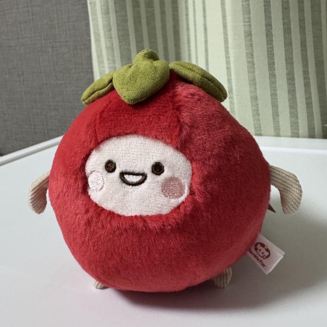 恋と深空 中国 MINISO ぬいぐるみ キーホルダー ハッピートマト