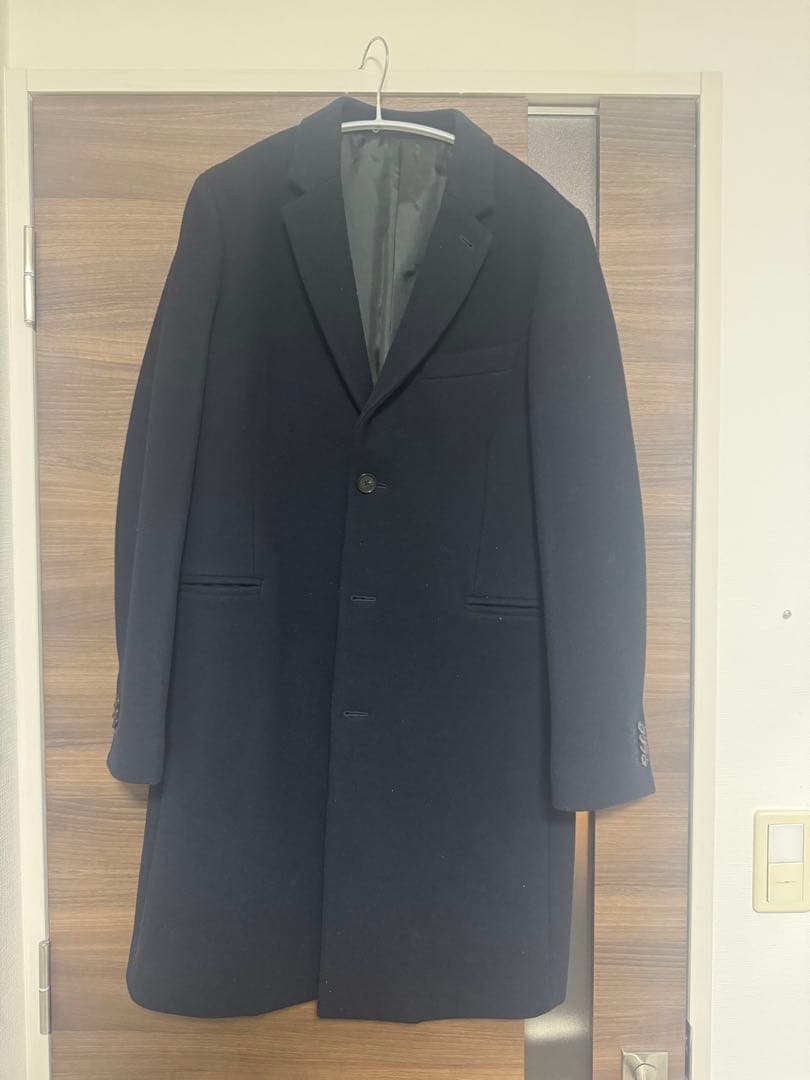 PAUL SMITH ネイビー チェスターコートM Paul Smith
