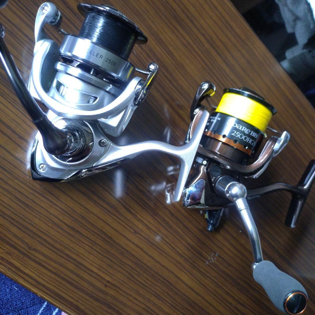 Daiwa EXCELER 2500 ＆シマノSoare BB30 2500