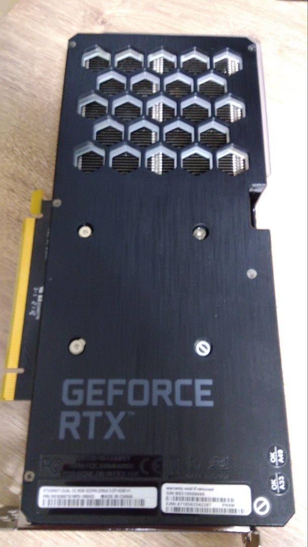 Palit RTX 3060ti LHR版