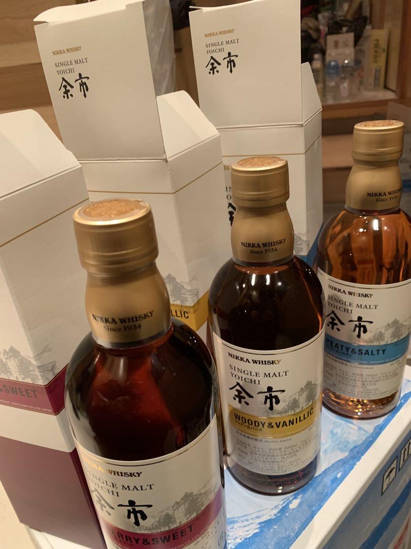 ニッカウイスキー余市蒸溜所 限定シングルモルト余市 500ml ３本セット 32,700円