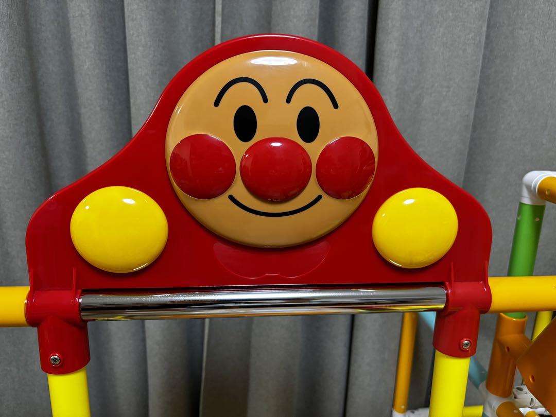 ★送料込★美品★アンパンマン うちの子天才 カンタン折りたたみブランコパークDX