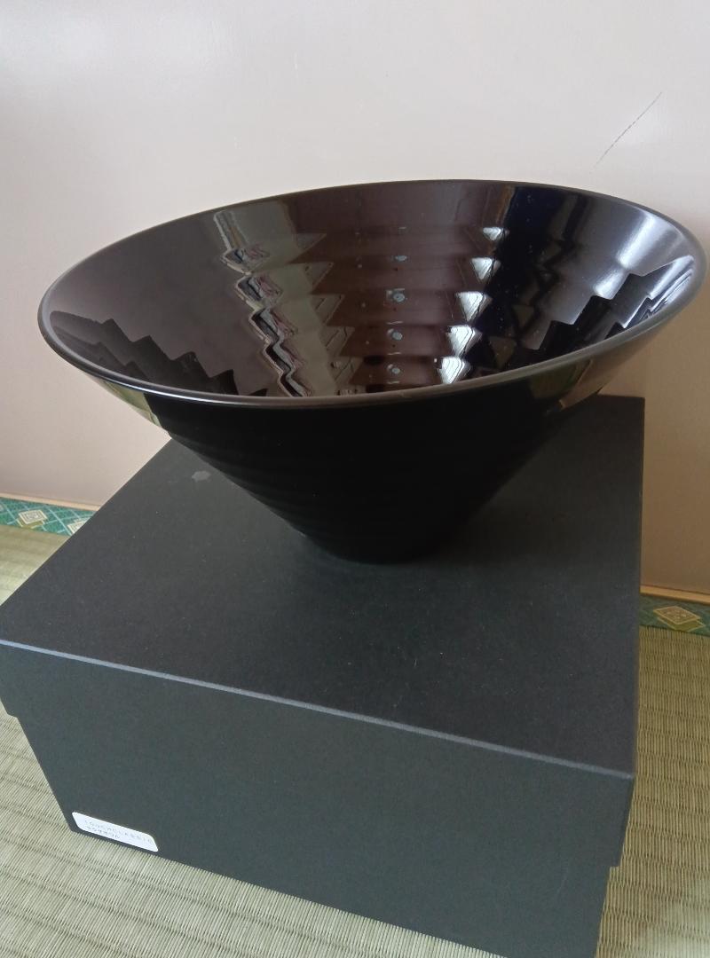 【専用箱あり・未使用】東北工芸製作所 サラダボウル 合成漆器 24cm 伝統工芸