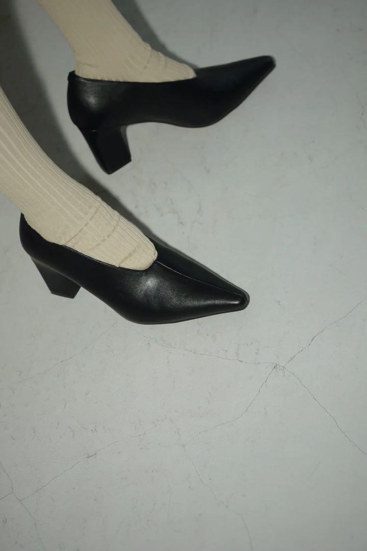 HP完売着用1〜2回Louren pointed toe shape pumps