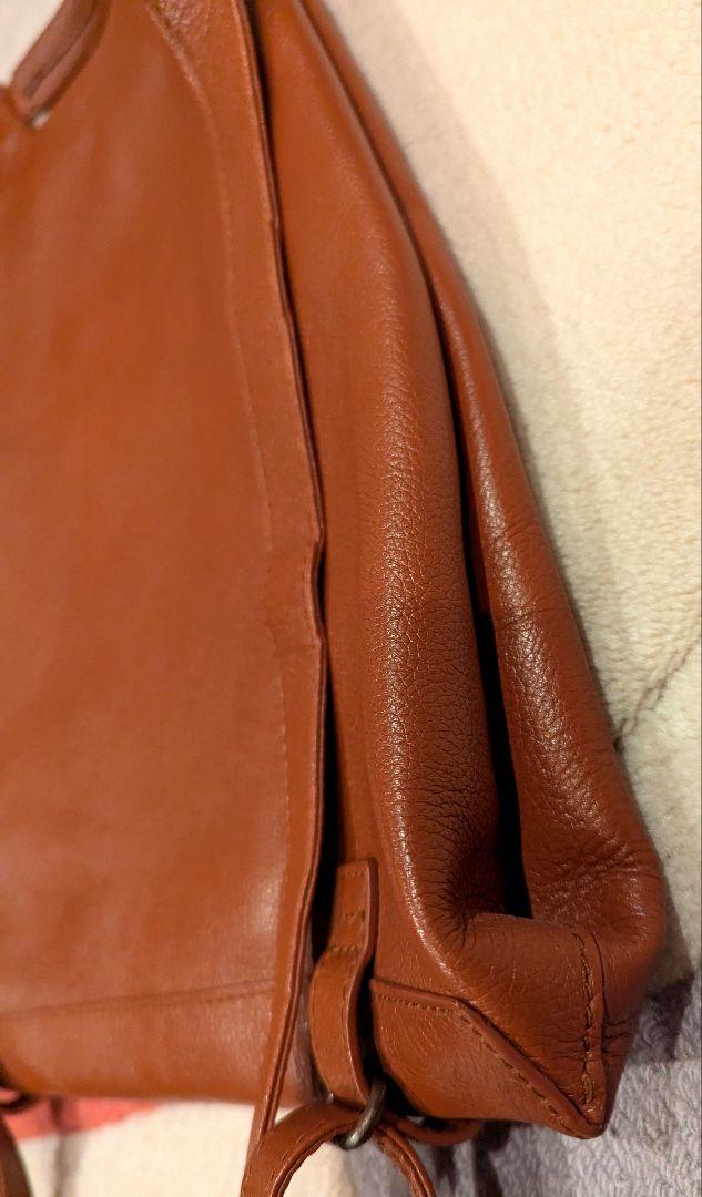 【美品】マザーハウス ミニマトウ リュッレザー ブラウン 2way M