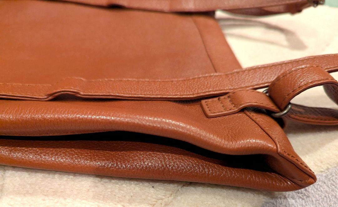 【美品】マザーハウス ミニマトウ リュッレザー ブラウン 2way M