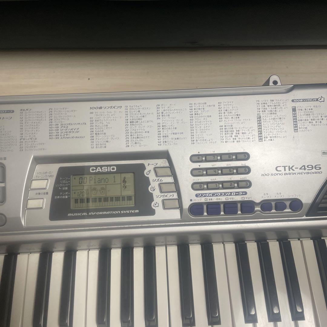 CASIO カシオ CTK-496 電子キーボード
