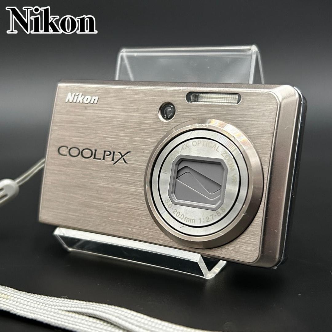 Nikon COOLPIX S600 シルバー コンデジ 00s y2k 動作品 - メルカリ