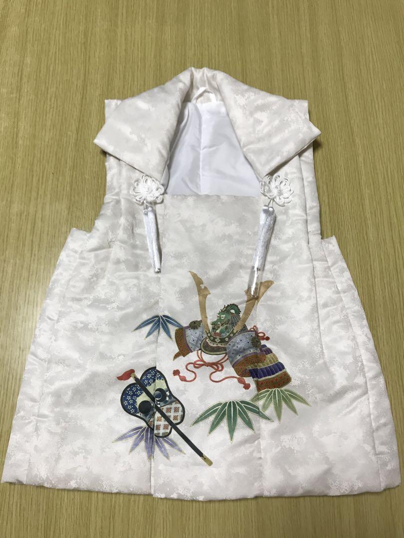 七五三　3歳　男の子　着物　被布
