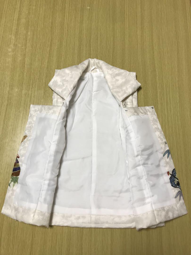 七五三　3歳　男の子　着物　被布