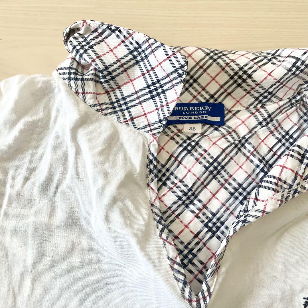 BURBERRY BLUE LABEL バーバリー ノバチェック ポロシャツ