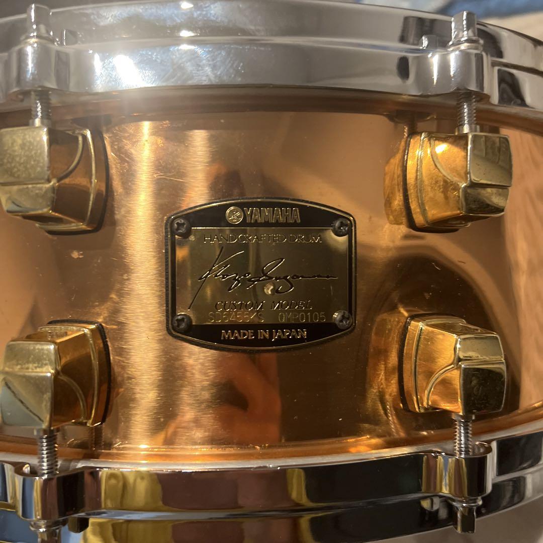 【激レア】YAMAHA 菅沼孝三モデルスネア SD6455KS 画像7