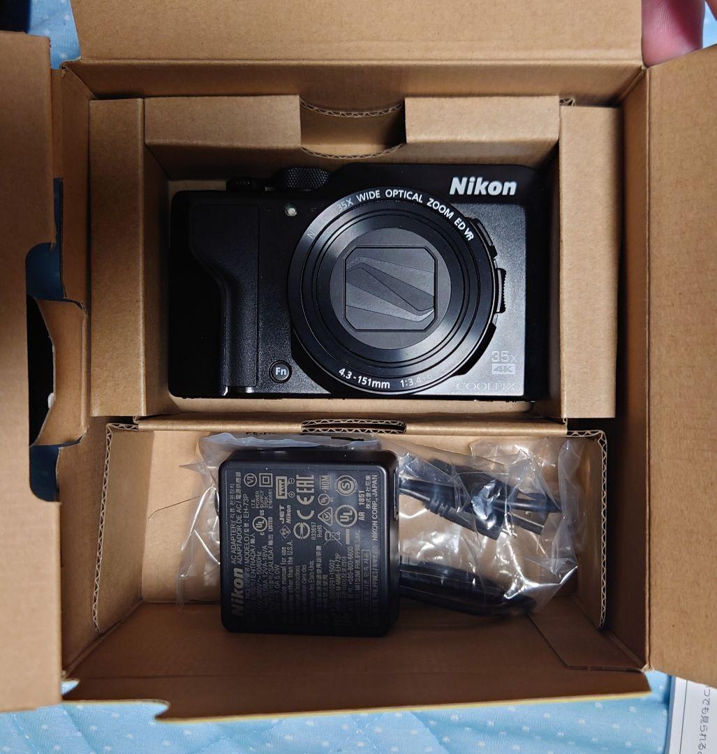 タッチパネ⋑ Nikon COOLPIX A1000 コンパクトデジタルカメラ 保証書 Vj5gb-m25100247684 ニコン ㈣ファインダ
