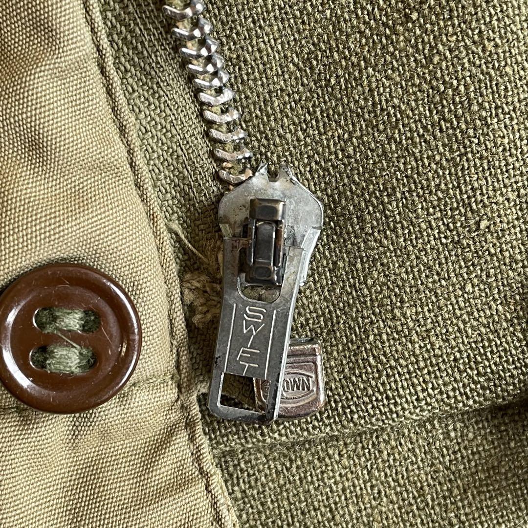 40s M-41 フィールドジャケット　メンズ　L 程度　 アメリカ陸軍