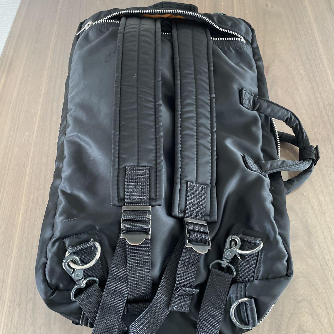 美品　PORTER タンカービジネスバッグ 黒 ナイロン　3way
