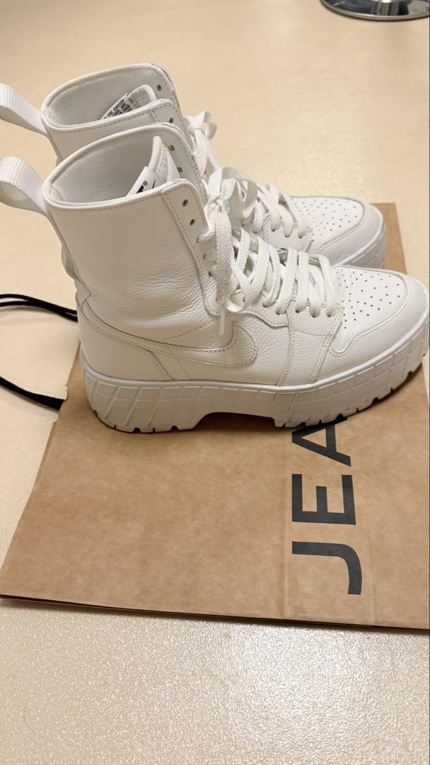 NIKE エア ジョーダン 1 ブルックリン 25cm ホワイト