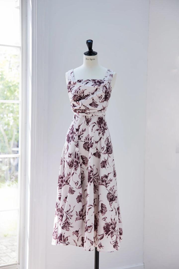 Her lip to♡Dahlia Belted Dress