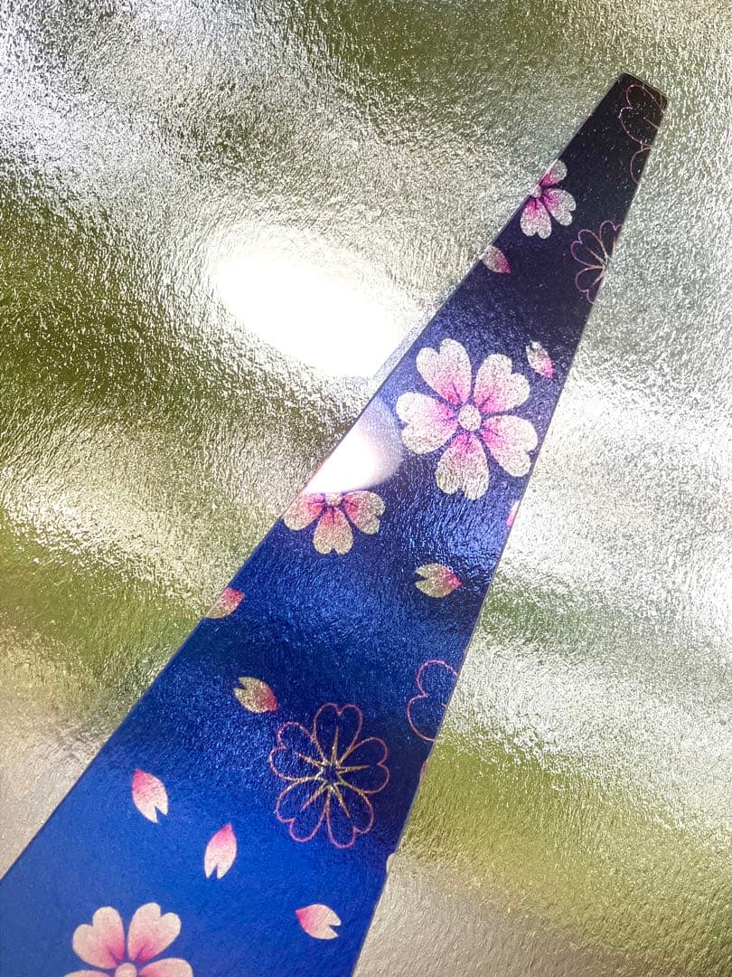 両面桜柄スケルトン 三菱フソウ スーパーグレート ウインドウパネル BRIGHTFACE_UK