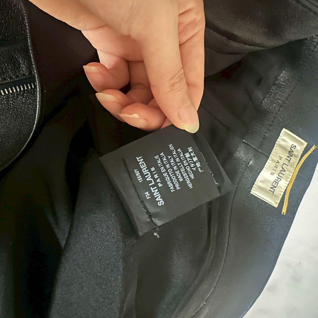 SAINT LAURENT⭐︎羊革ショートパンツ