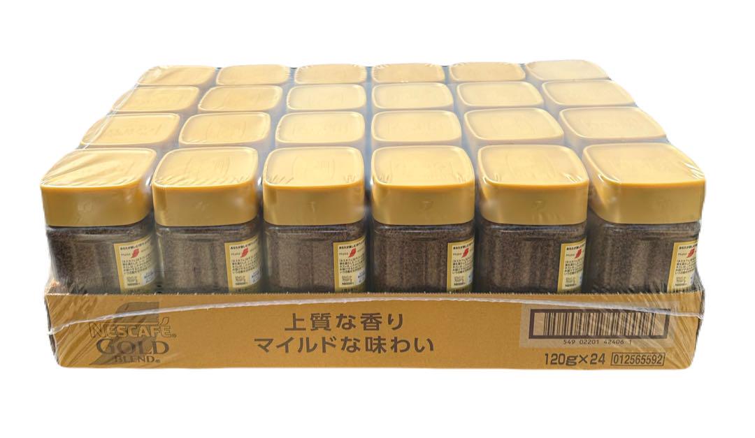 まんたろう様 ネスカフェ ゴールドブレンド 120g 24本セット