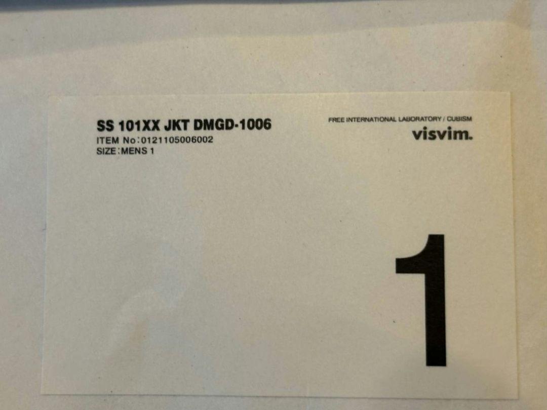 visvim　SS 101XX JKT DMGD-1006