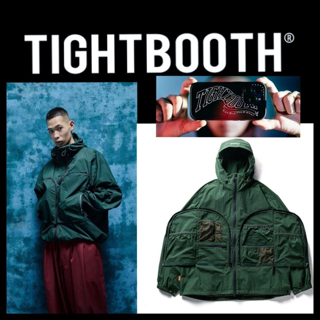 《TIGHTBOOTH/タイトブース》 ナイロンジャケット　ビッグシルエット