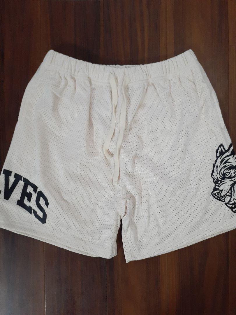 新品 DARCSPORT ダルクスポーツ WOLVES メッシュ ショートパンツ