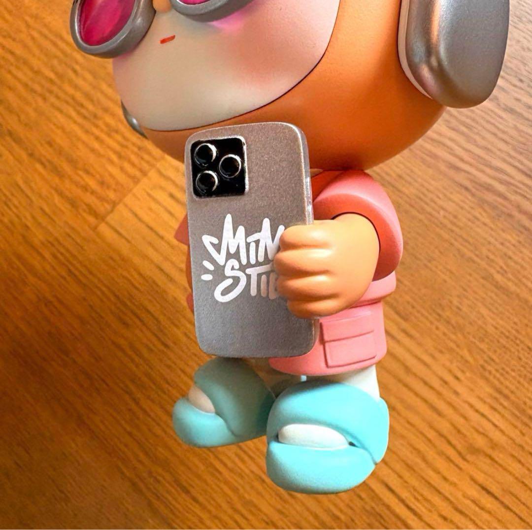 ミュージック ベル　ヘッドフォン　音楽　アートトイ　ハンドメイド