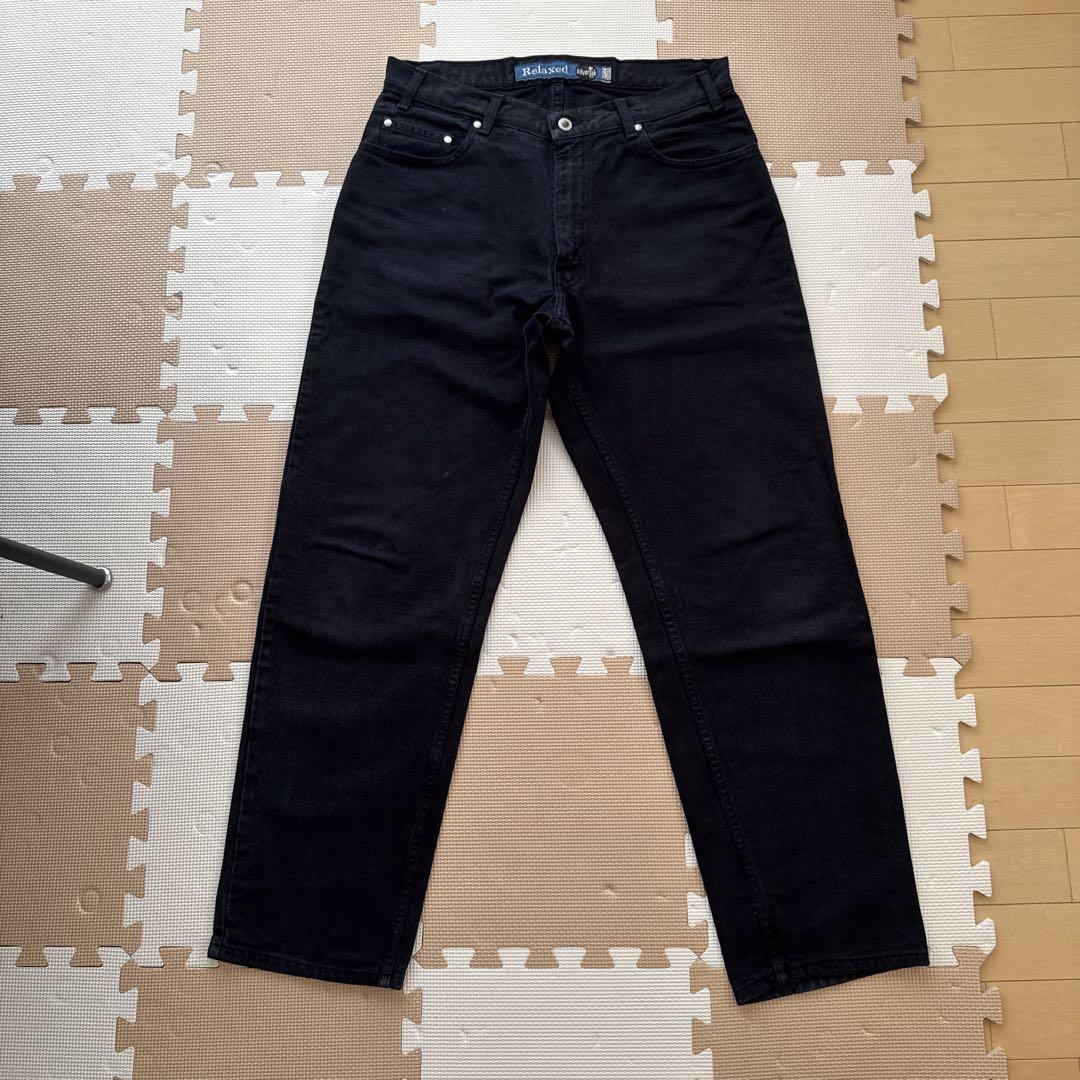Levi's silverlab relaxed ブラックデニム34×30