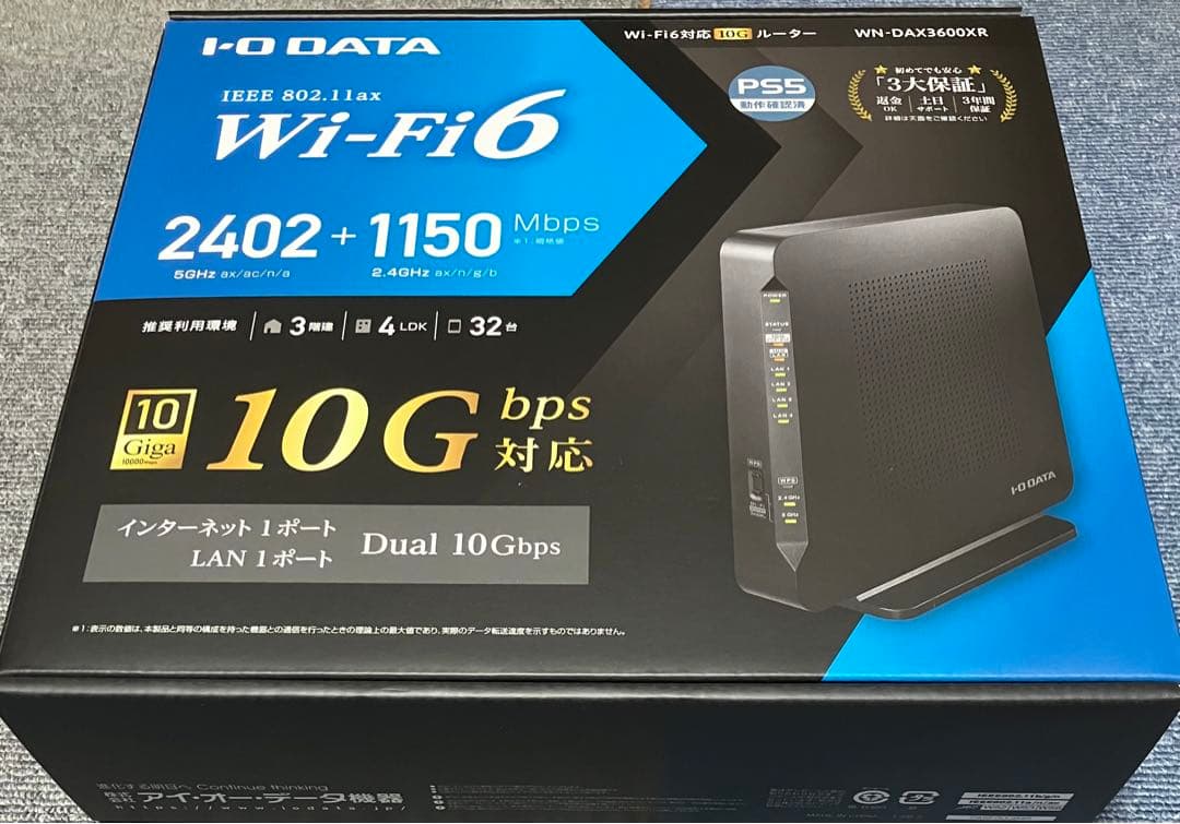 IODATA WN-DAX3600XR | www.avredentor.com.br