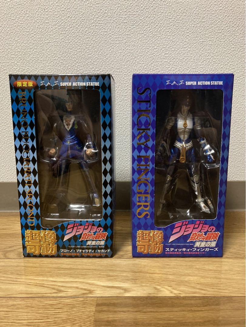 超像可動　ジョジョ　ブローノ・ブチャラティ、スティッキー・フィンガーズ　セット 超像可動ジョジョの奇妙な冒険ブローノ・ブチャラティS・Fセット