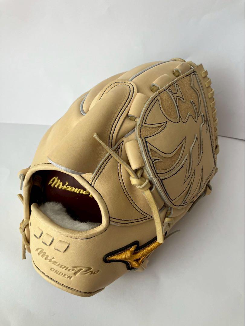 ホットプレート セール 硬式 ミズノプロ オーダー 定価71,500円 投手用 耕作 HAGA グローブ
