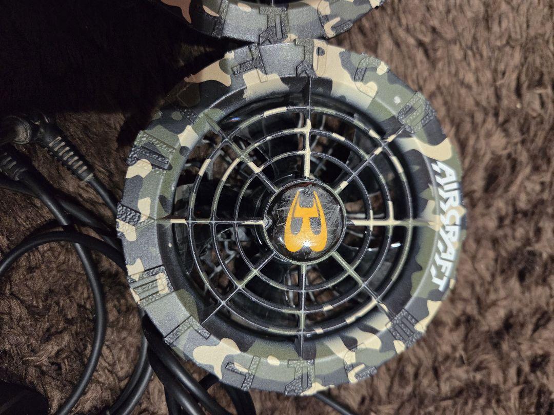 AIRCRAFT バートル BURTLE 迷彩 22V モデル ファンセット