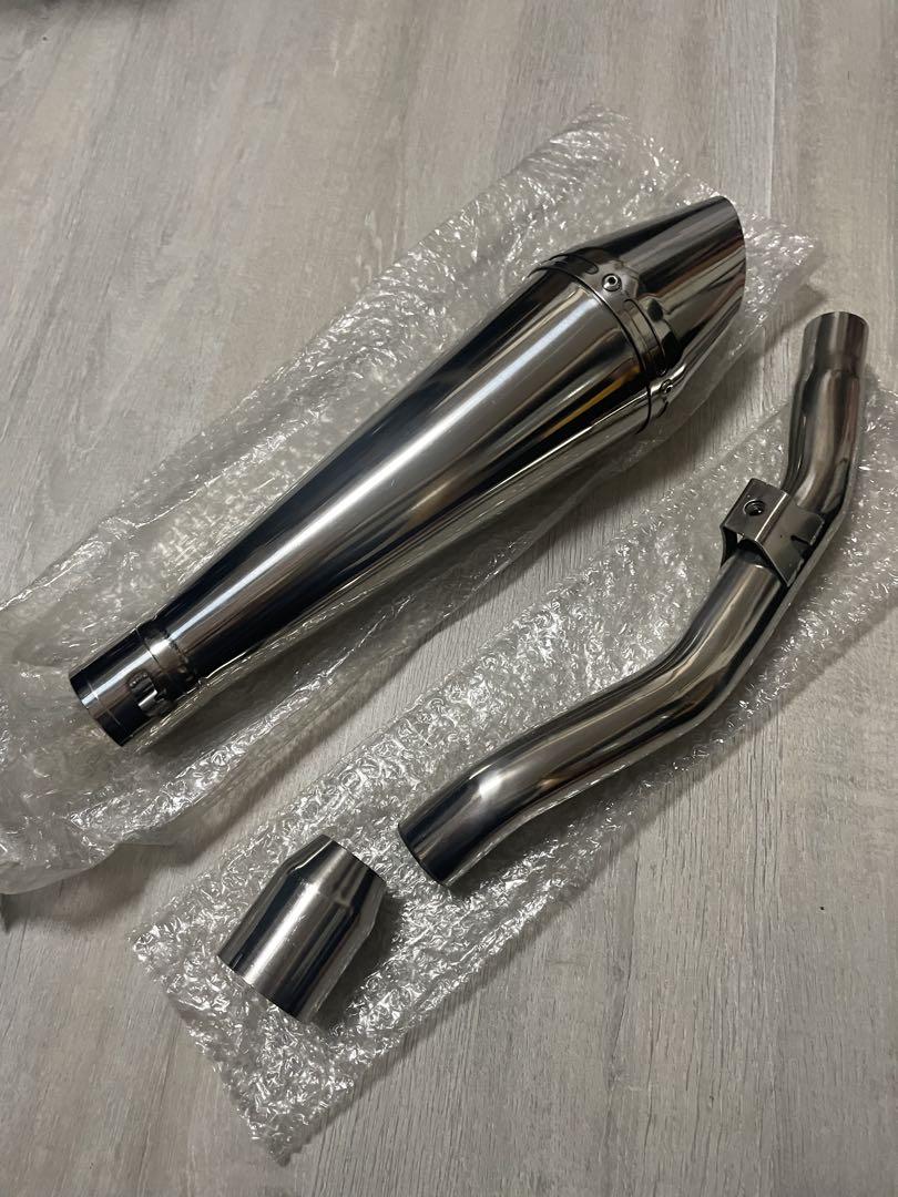 サイレンサー3点セット　汎用品　新品未使用