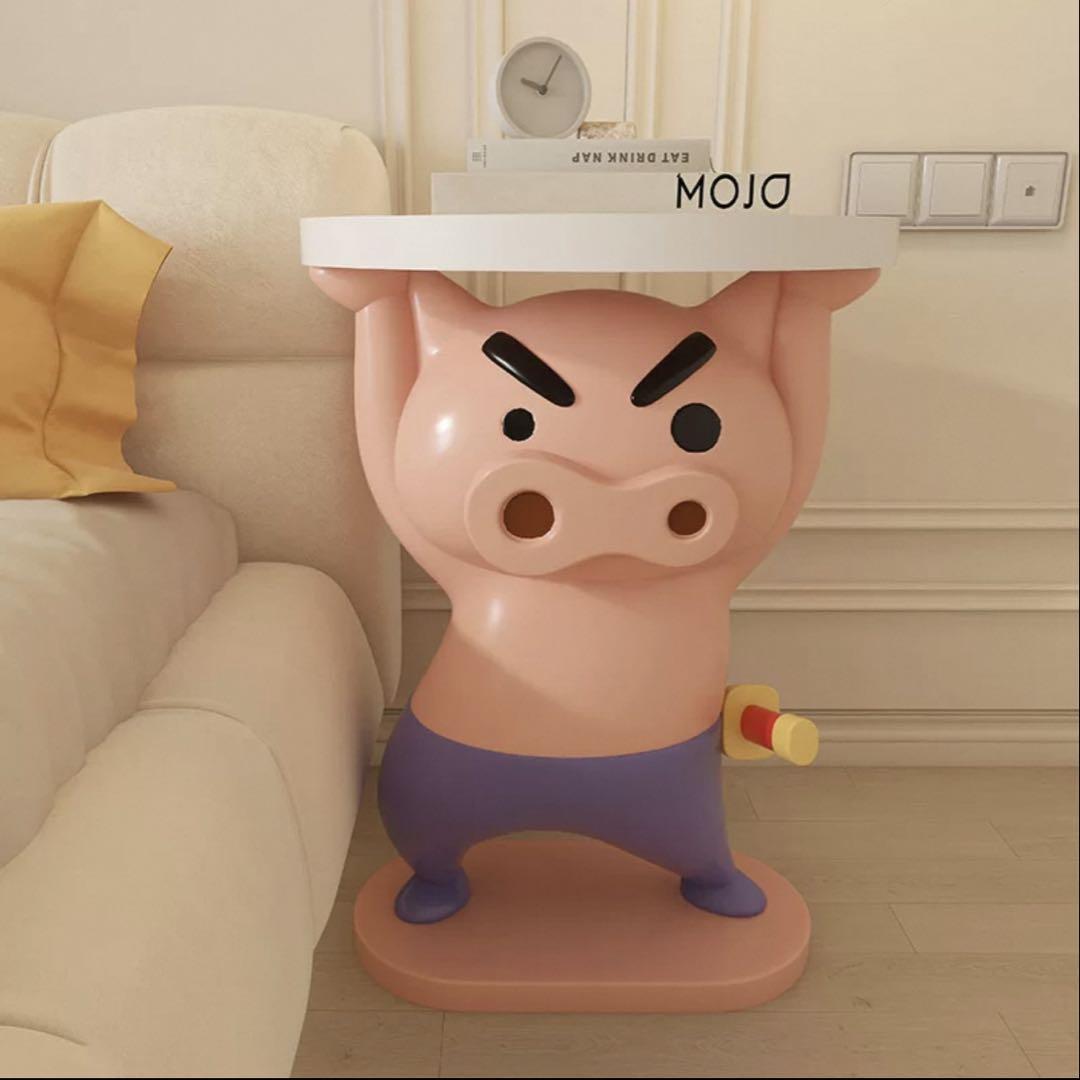 クレヨンしんちゃん ぶりぶりざえもん ローテーブル 高さ50cm