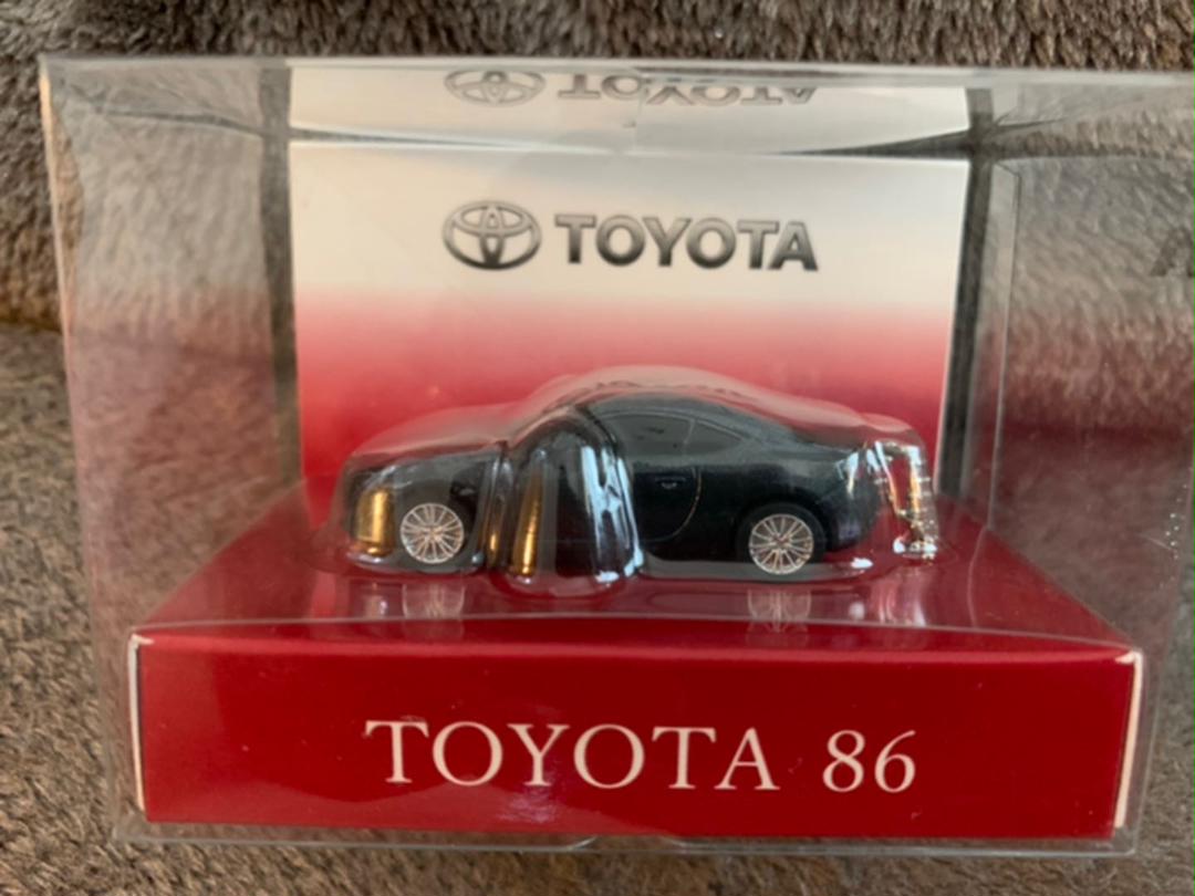Toyotaトヨタ 86ハチロク ブラック ミニカー キーチェーン非売品