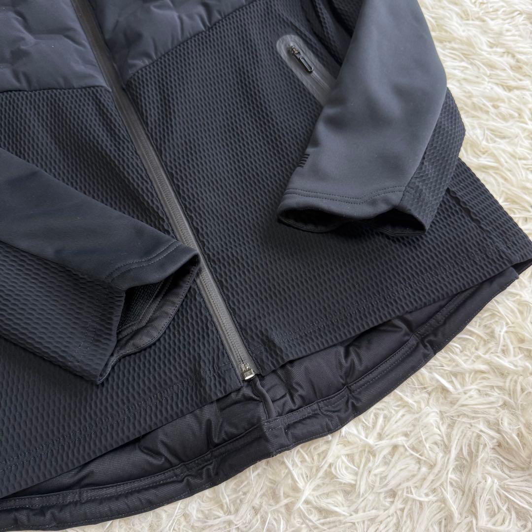 デサントゴルフ】美品ダウンジャケット g-arc Lサイズ メンズ ブラック