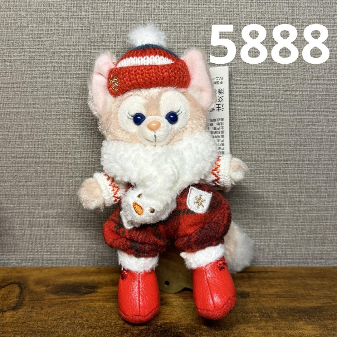 クッキーアン　ぬいぐるみキーチェーン　上海ディズニー23年クリスマス限定 上海ディズニー2023クリスマス限定 ダッフィぬいぐるみキー