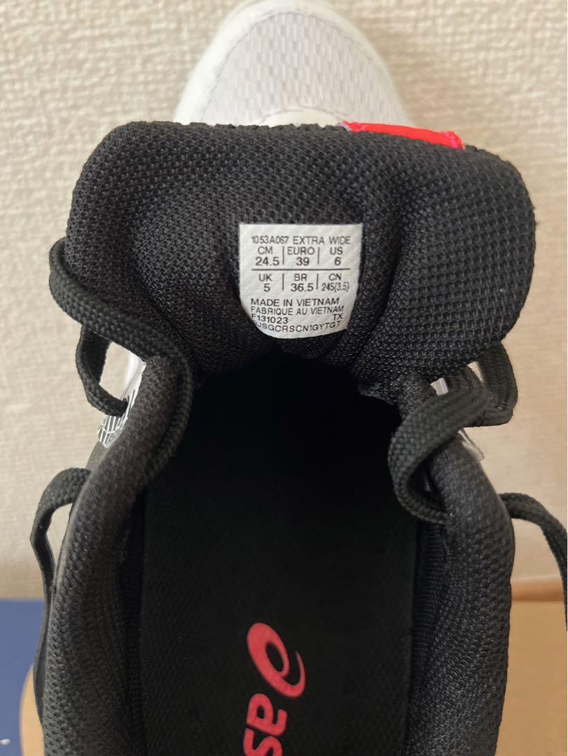 アシックスバレーボールシューズ24.5