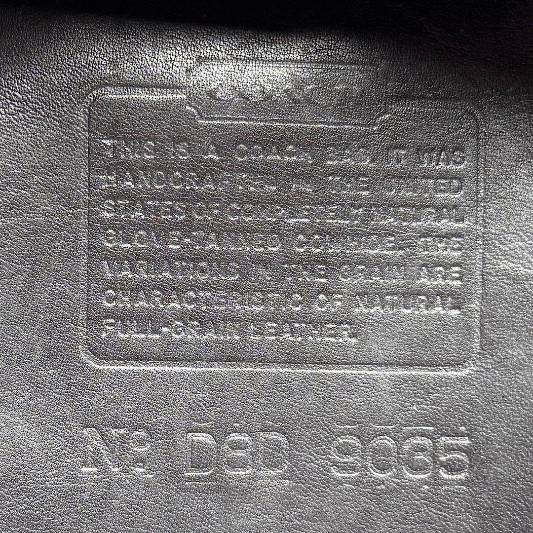 美品 オールドコーチ OLD COACH 9035 ERGOショルダーバッグ 黒