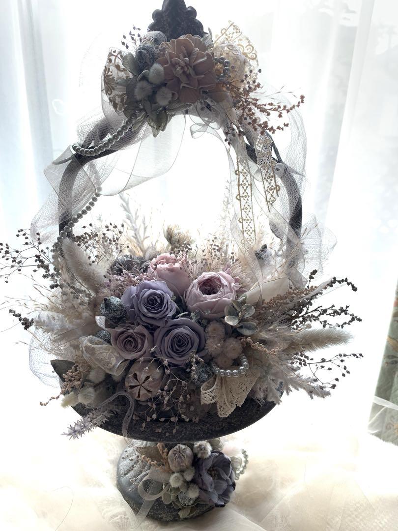 専用です　コメントで500円引　フラワーアレンジメント♡Shabby chic