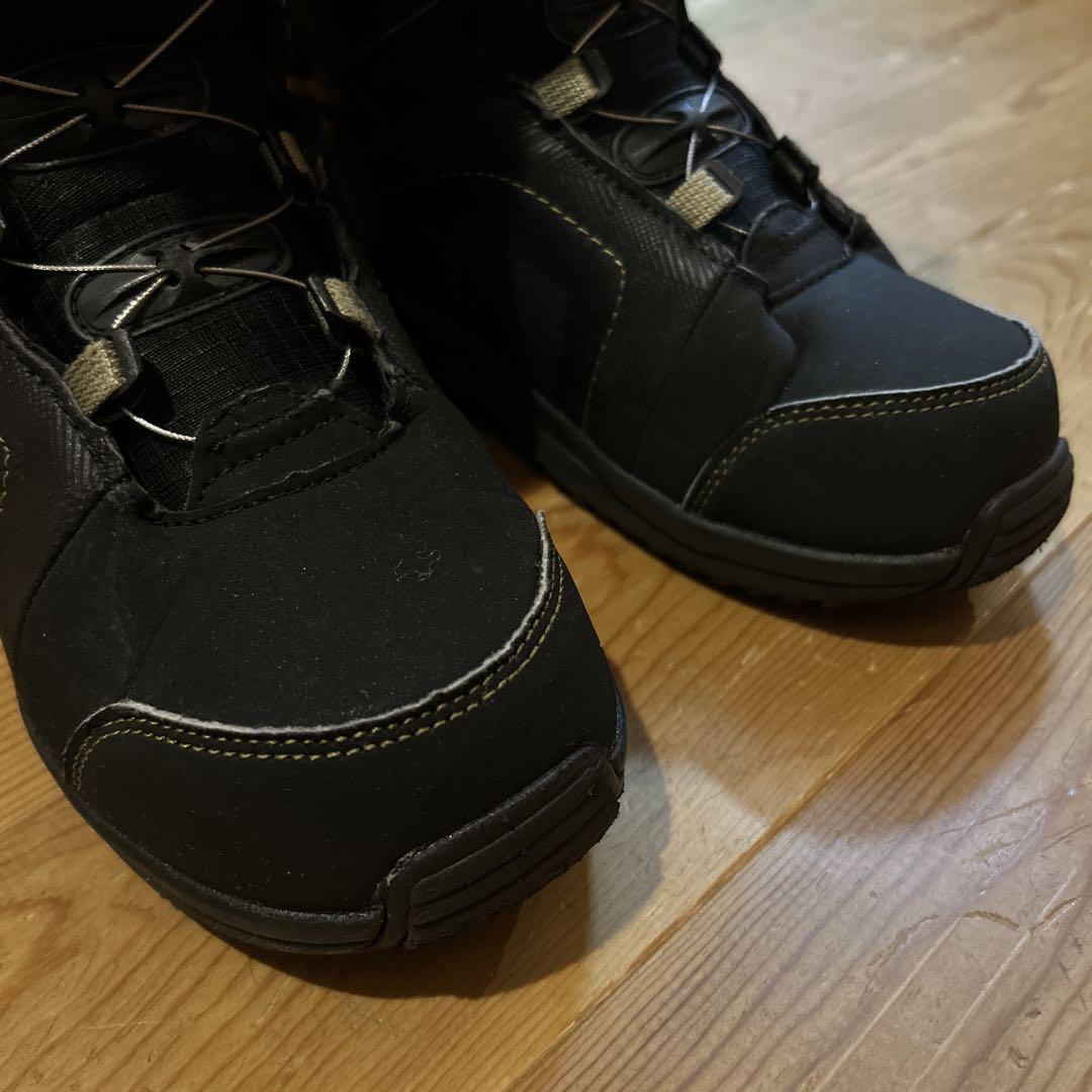 kissmark スノーボードブーツ  キッズ　23cm  黒 ダイヤル式